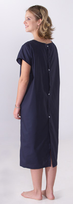 WeberWEAR CBG Members Chiropractic Gown - Back